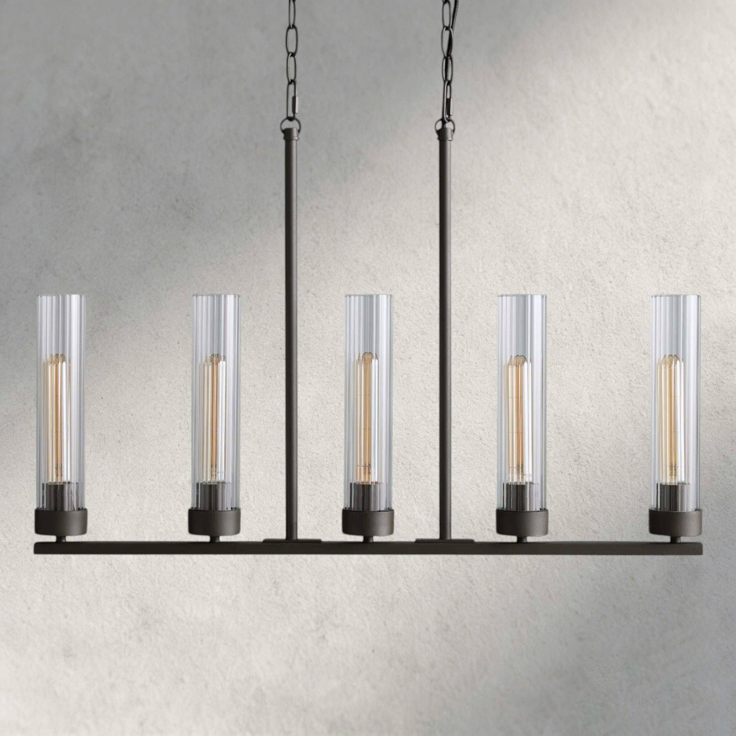 Andreas 5-Light Linear Chandelier