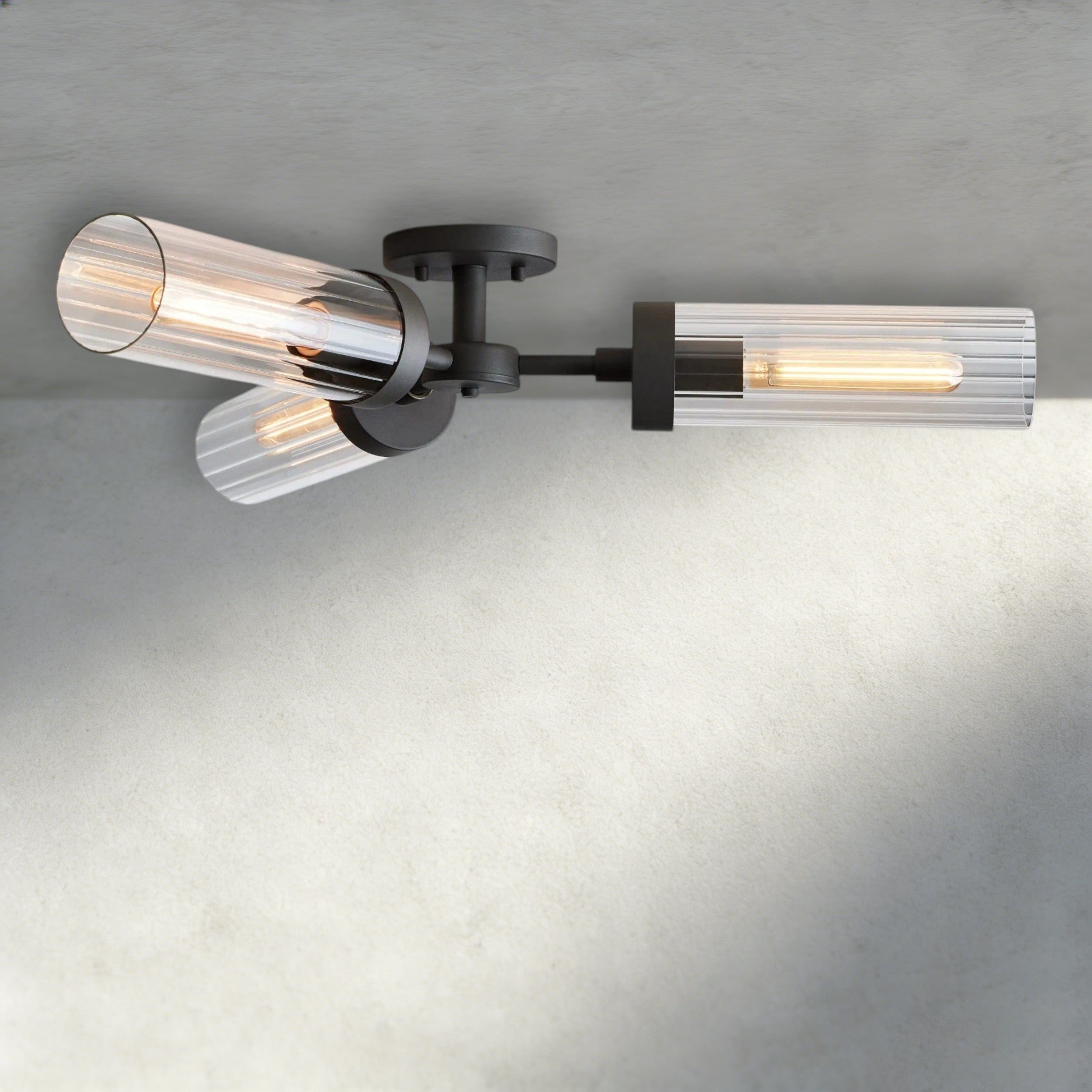Bronze Andreas Flush Mount