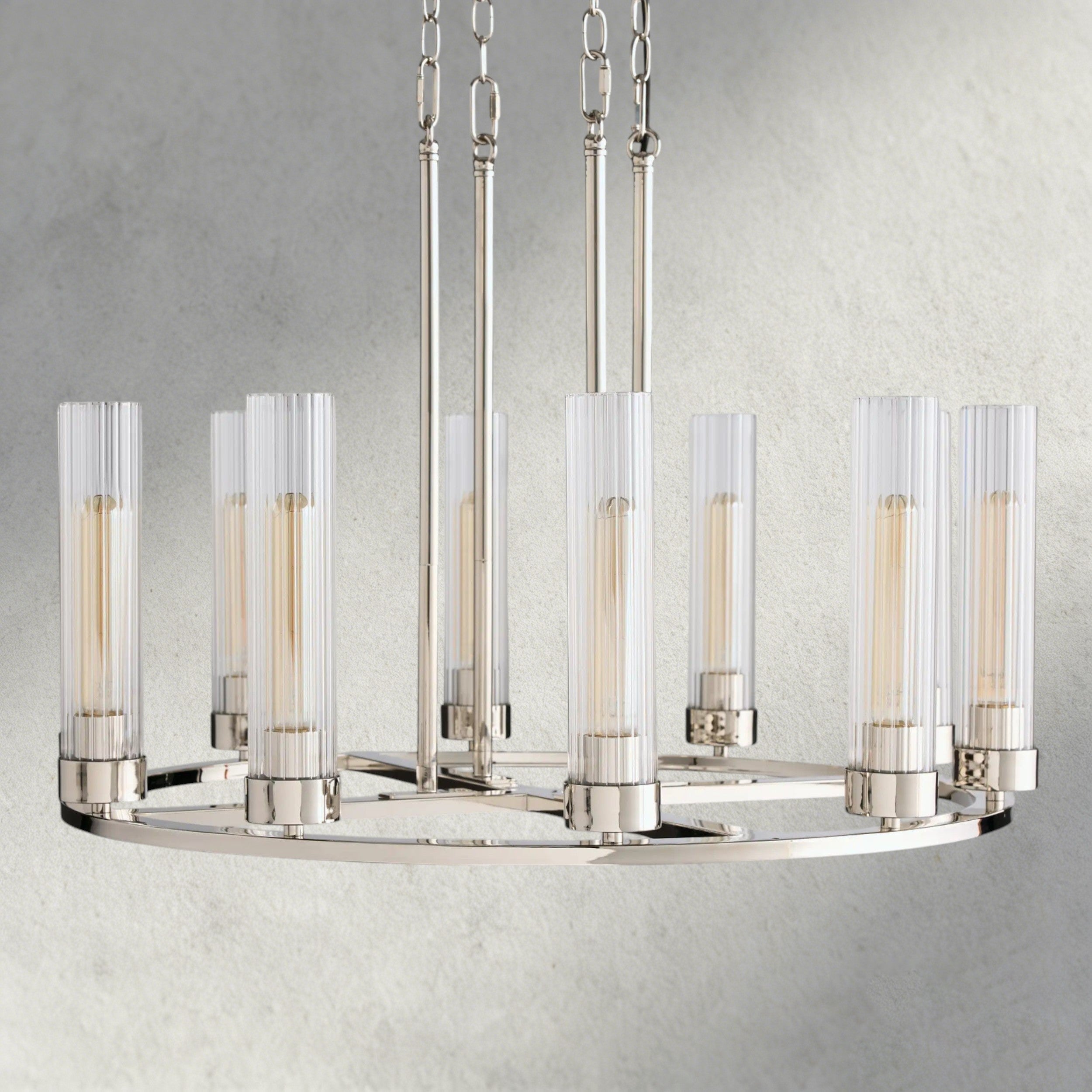 Andreas Round Chandelier 10/ 12 Light