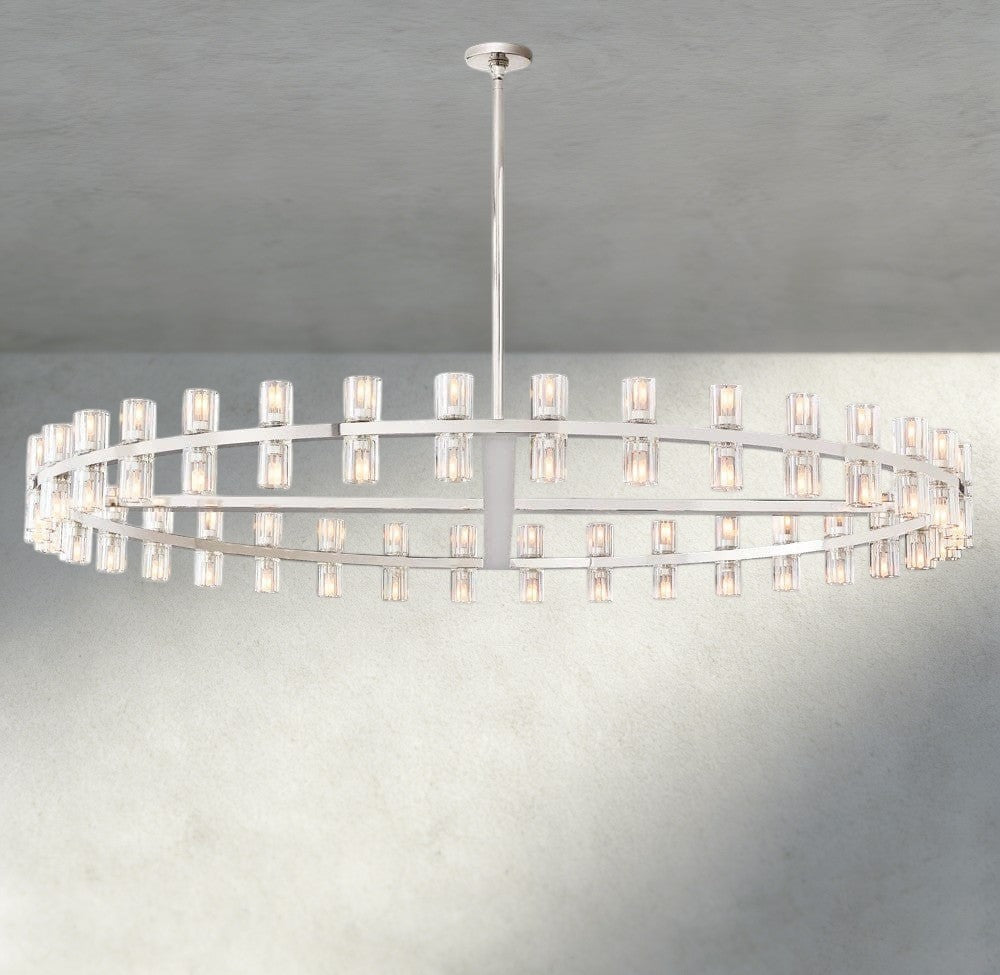 Arcachon LED Round Chandelier 36", 48", 60"-chandelier-Briglighting