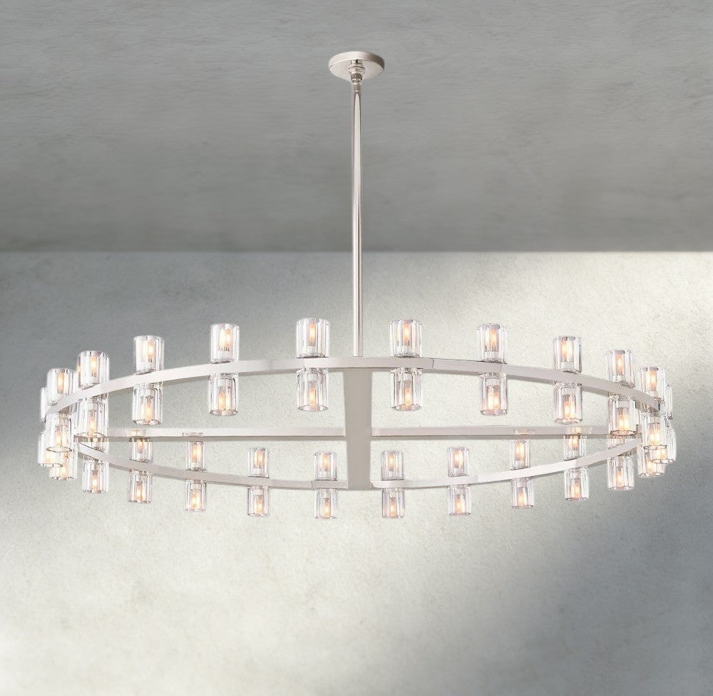 Arcachon LED Round Chandelier 36", 48", 60"-chandelier-Briglighting