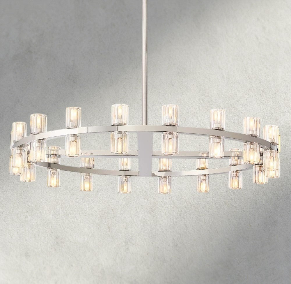 Arcachon LED Round Chandelier 36", 48", 60"-chandelier-Briglighting