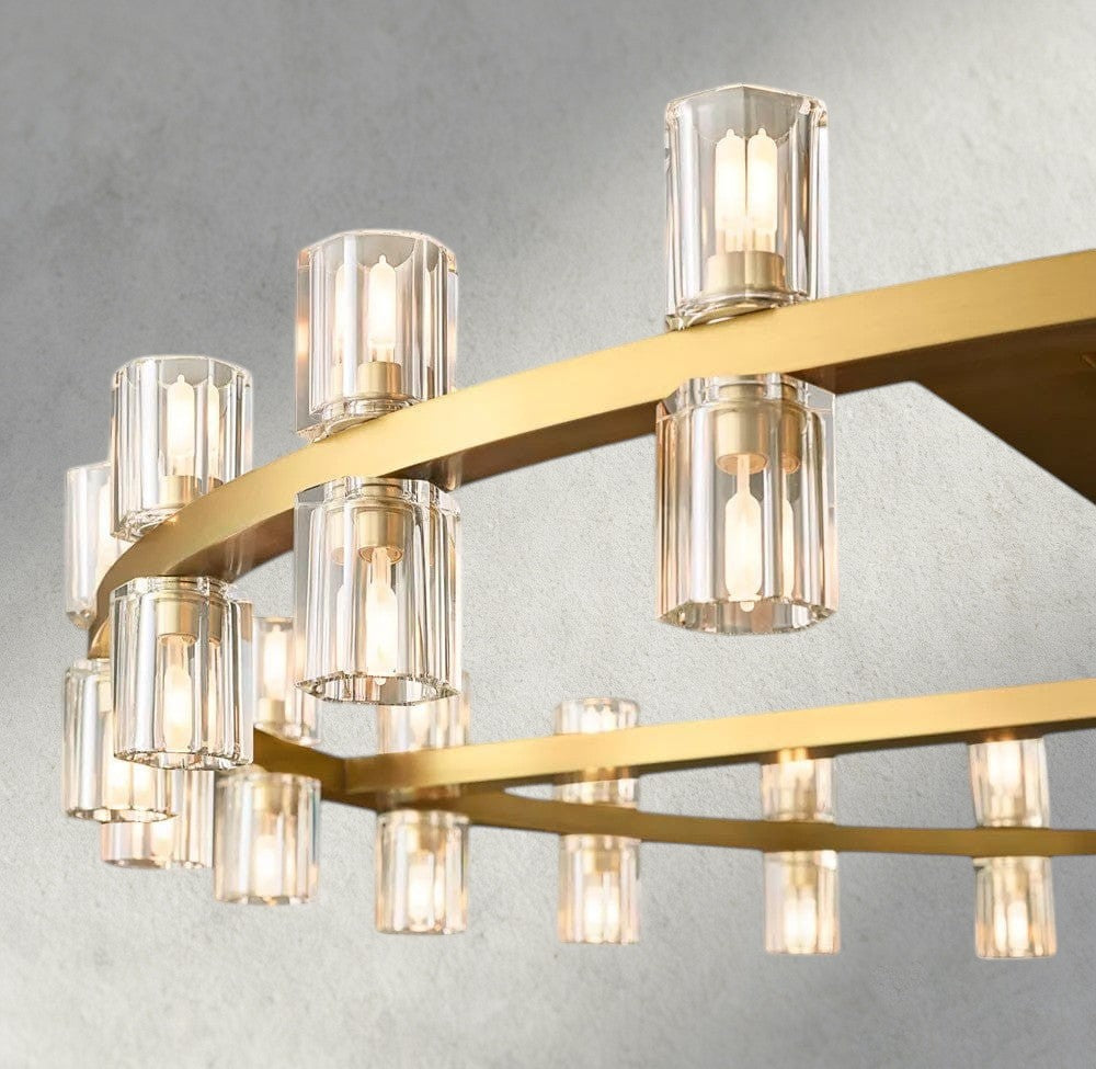 Arcachon LED Round Chandelier 36", 48", 60"-chandelier-Briglighting