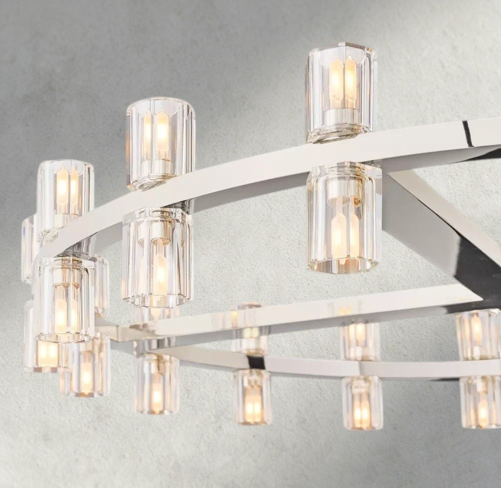 Arcachon LED Round Chandelier 36", 48", 60"-chandelier-Briglighting