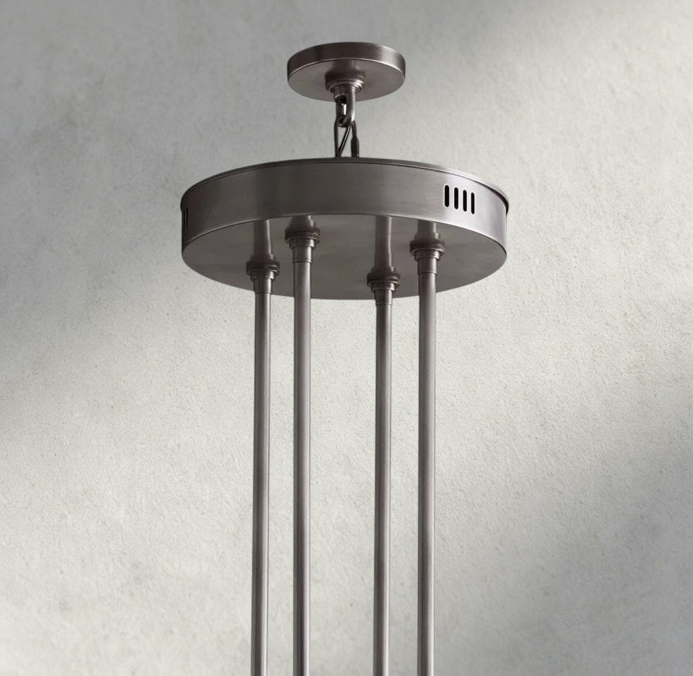 Arcachon LED Round Two-Tier Chandelier 60"-chandelier-Briglighting