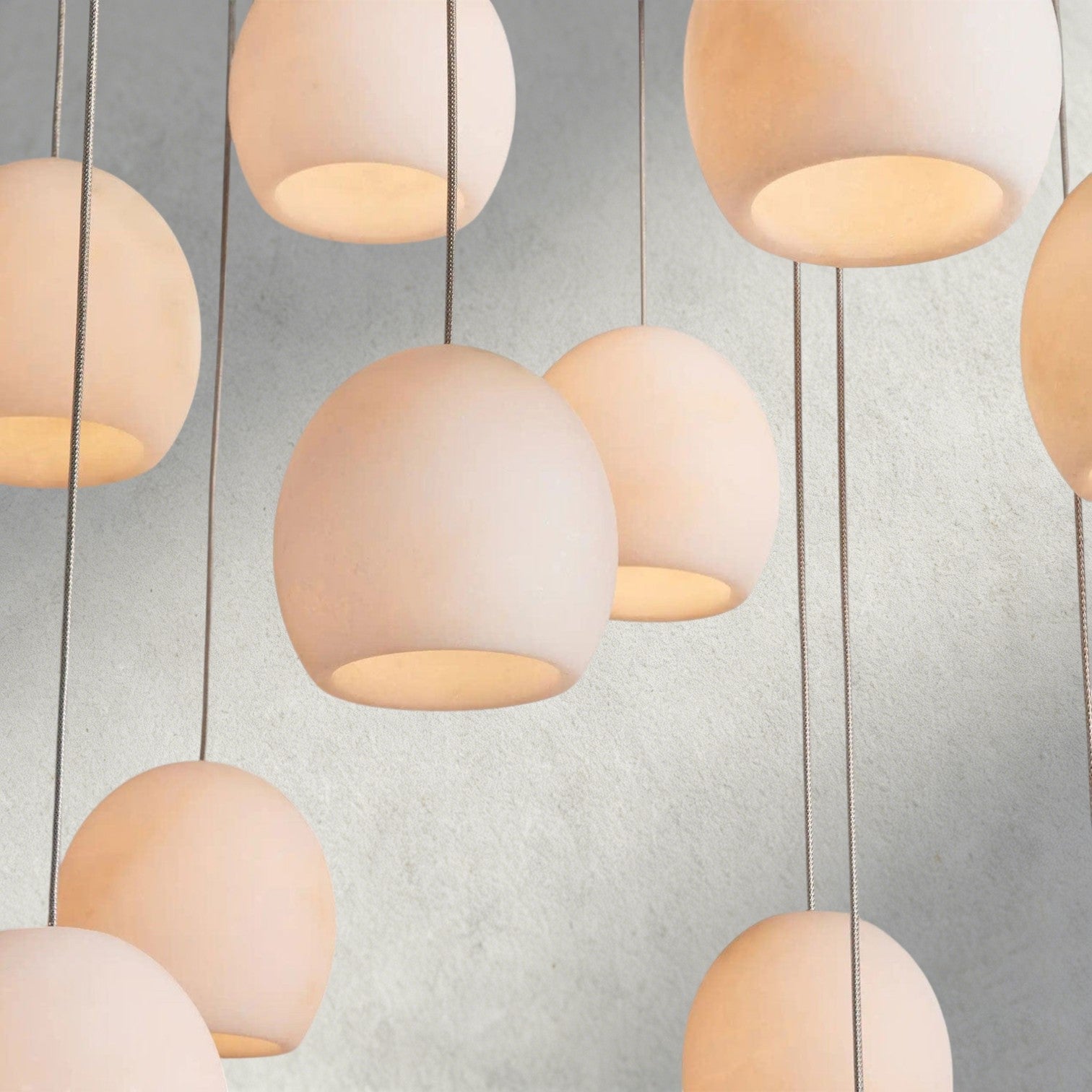 Arica Linear Chandelier lighting detail