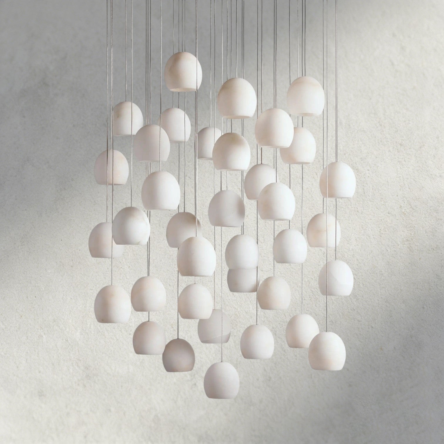 Arica modern round chandelier