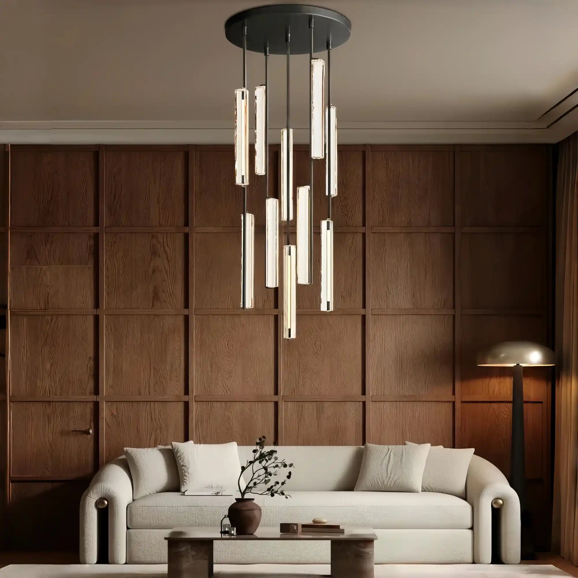 Audubon Crystal Round Chandelier 24", 40", 56"