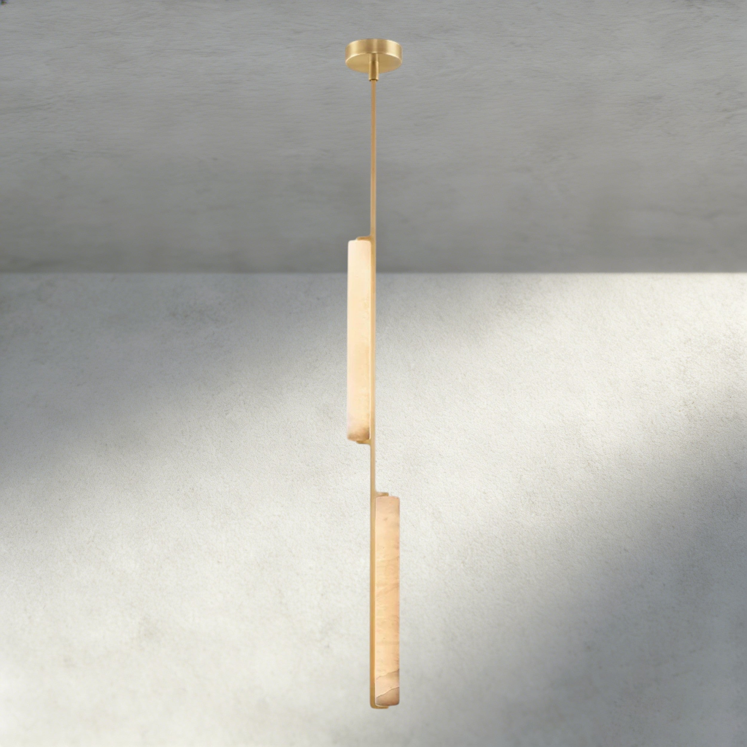 Audubon Alabaster Pendant-Briglighting