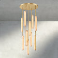 Audubon Alabaster Round Chandelier 24", 40", 56"-Briglighting