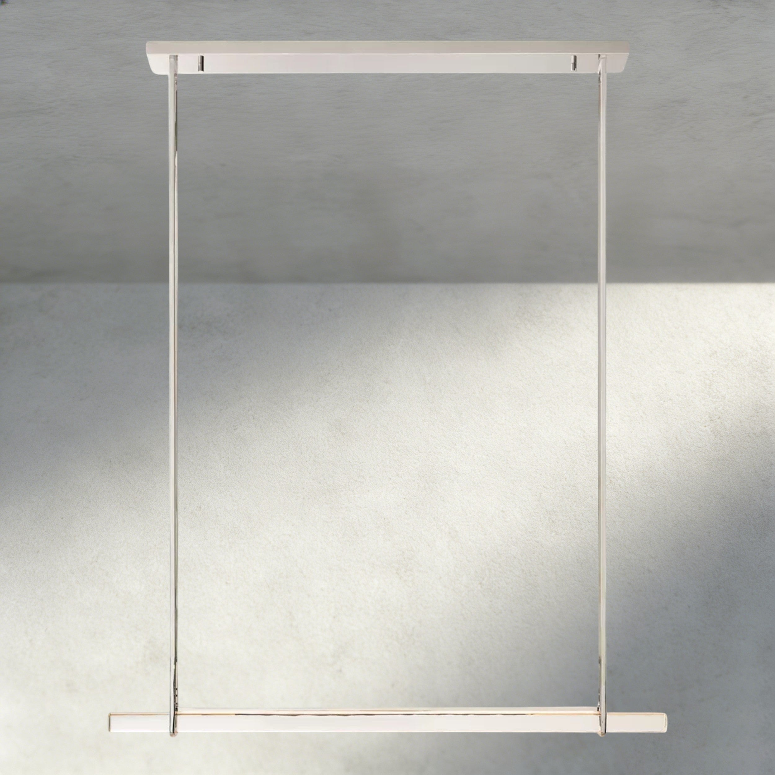 Audubon Crystal Linear Single Bar Chandelier-Briglighting