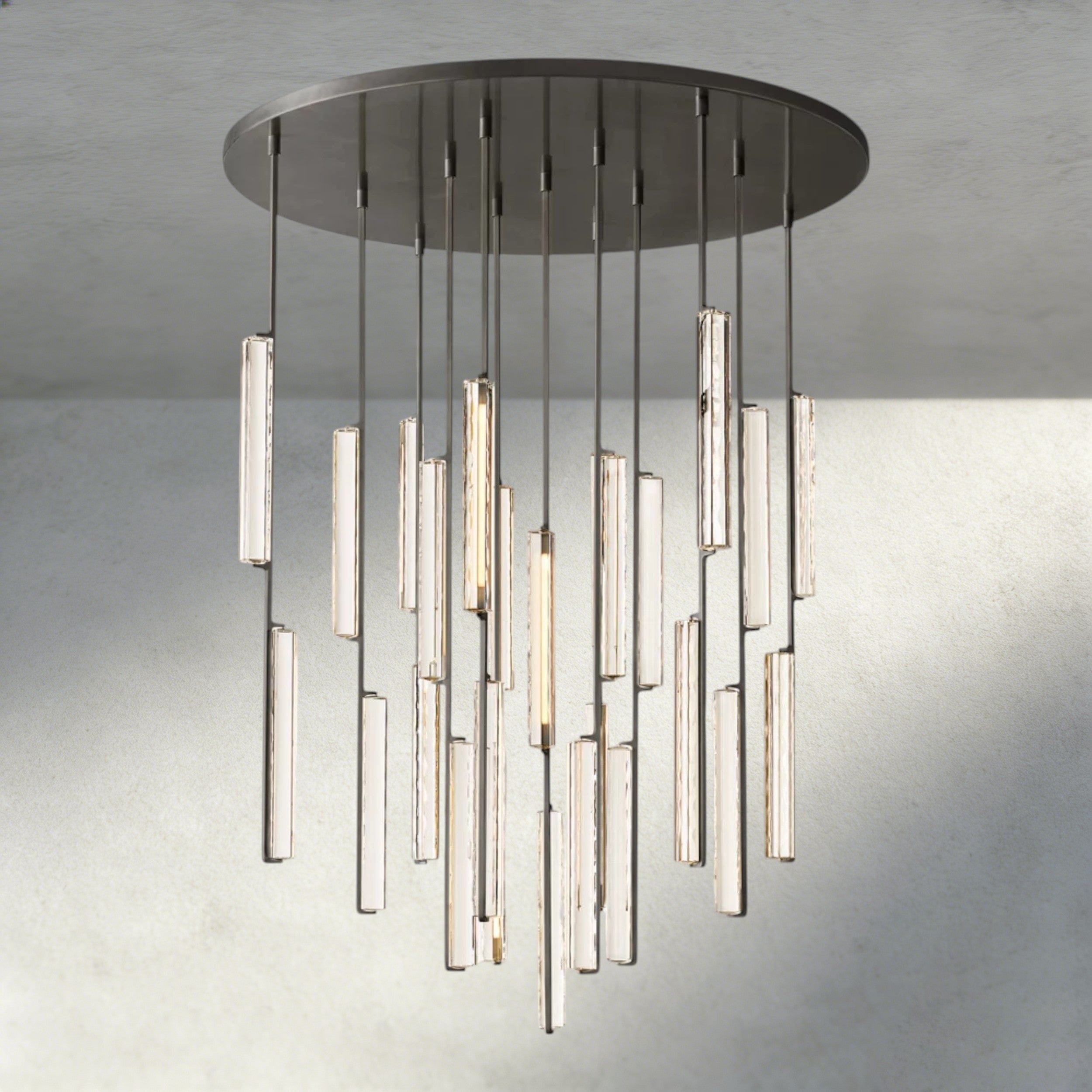 Audubon Crystal Round Chandelier 24", 40", 56"-Briglighting