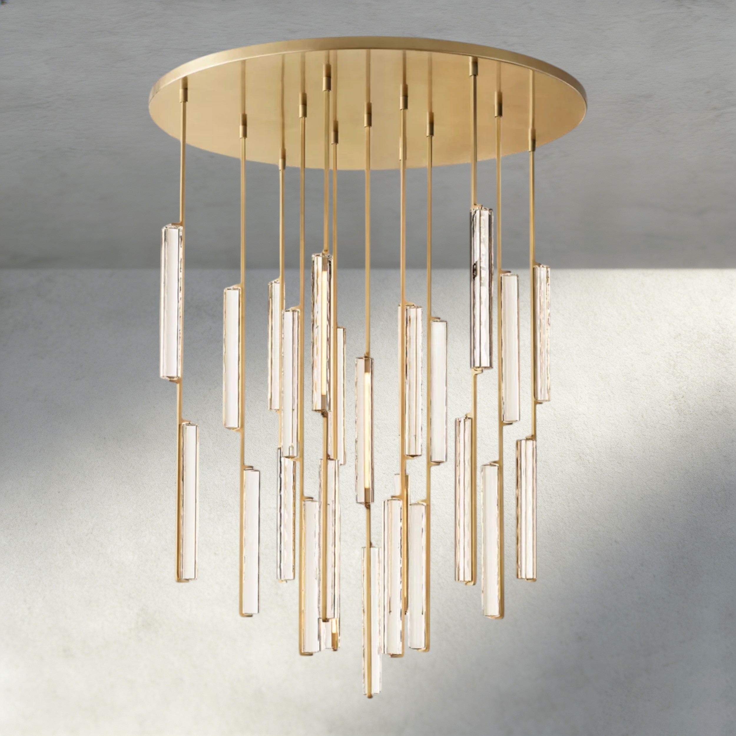 Audubon Crystal Round Chandelier 24", 40", 56"-Briglighting