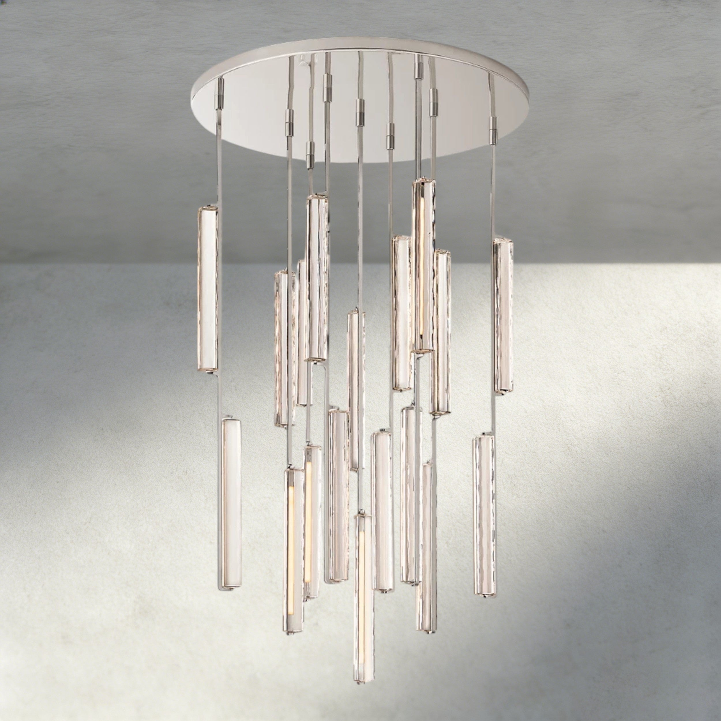 Audubon Crystal Round Chandelier 24", 40", 56"-Briglighting