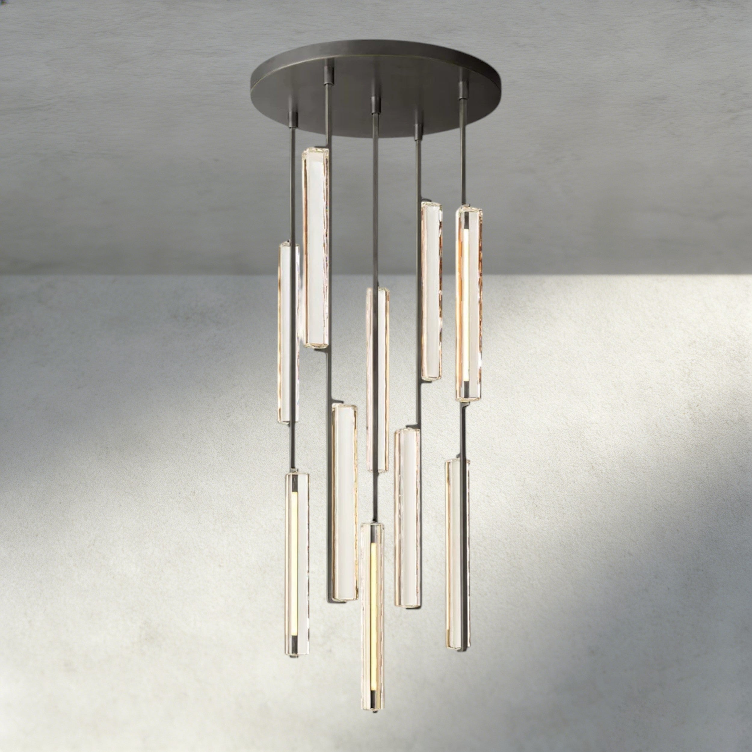 Audubon Crystal Round Chandelier 24", 40", 56"-Briglighting
