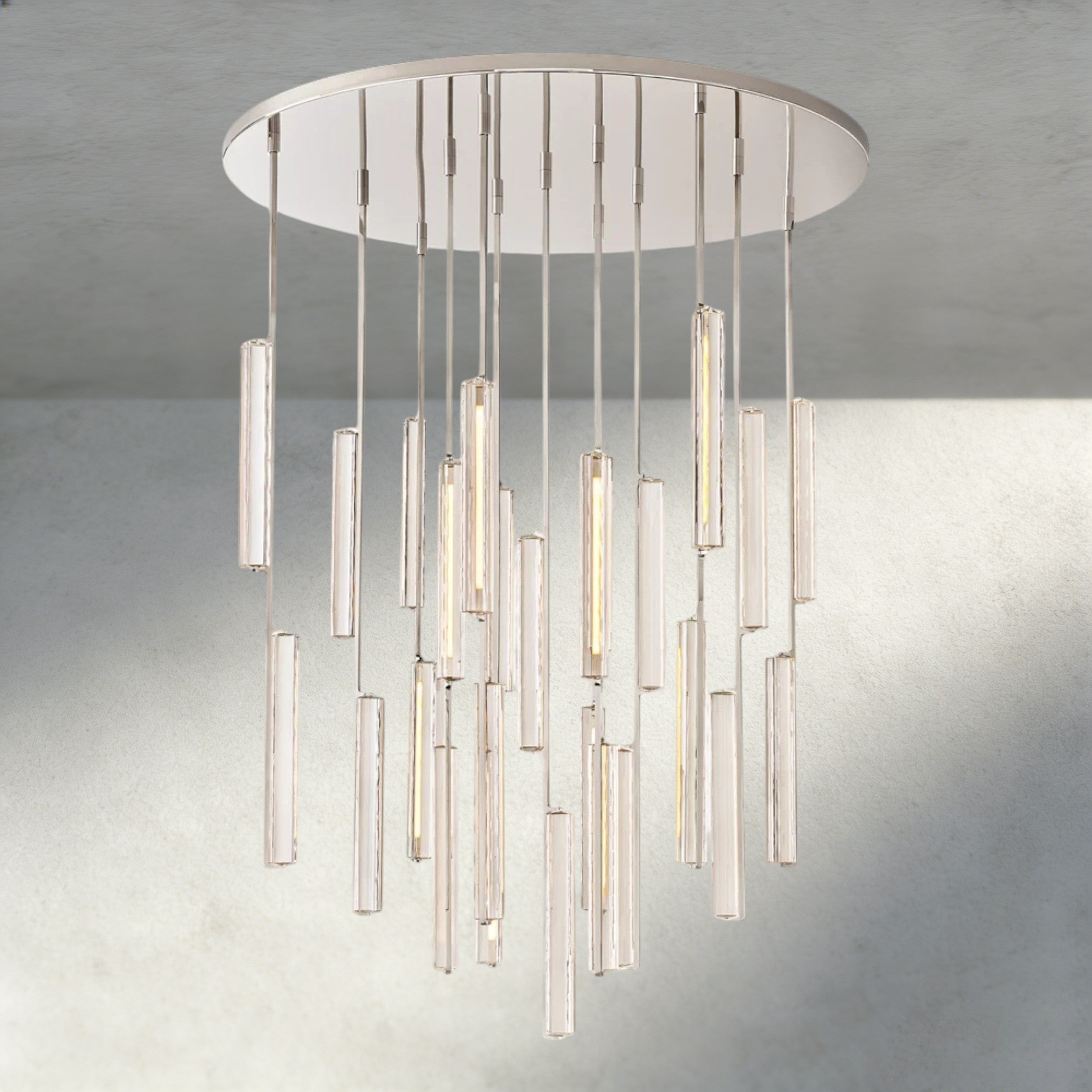 Audubon Crystal Round Chandelier 24", 40", 56"-Briglighting