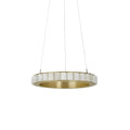 Avalon Alabaster Round Chandelier - 15.7″Dia x 59″HCopperWarm White-Briglighting