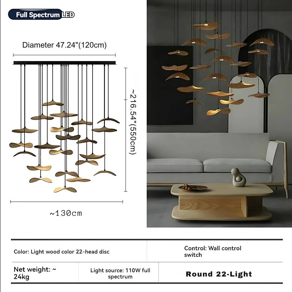 Bidi Multi Light Pendant Chandelier-Briglighting
