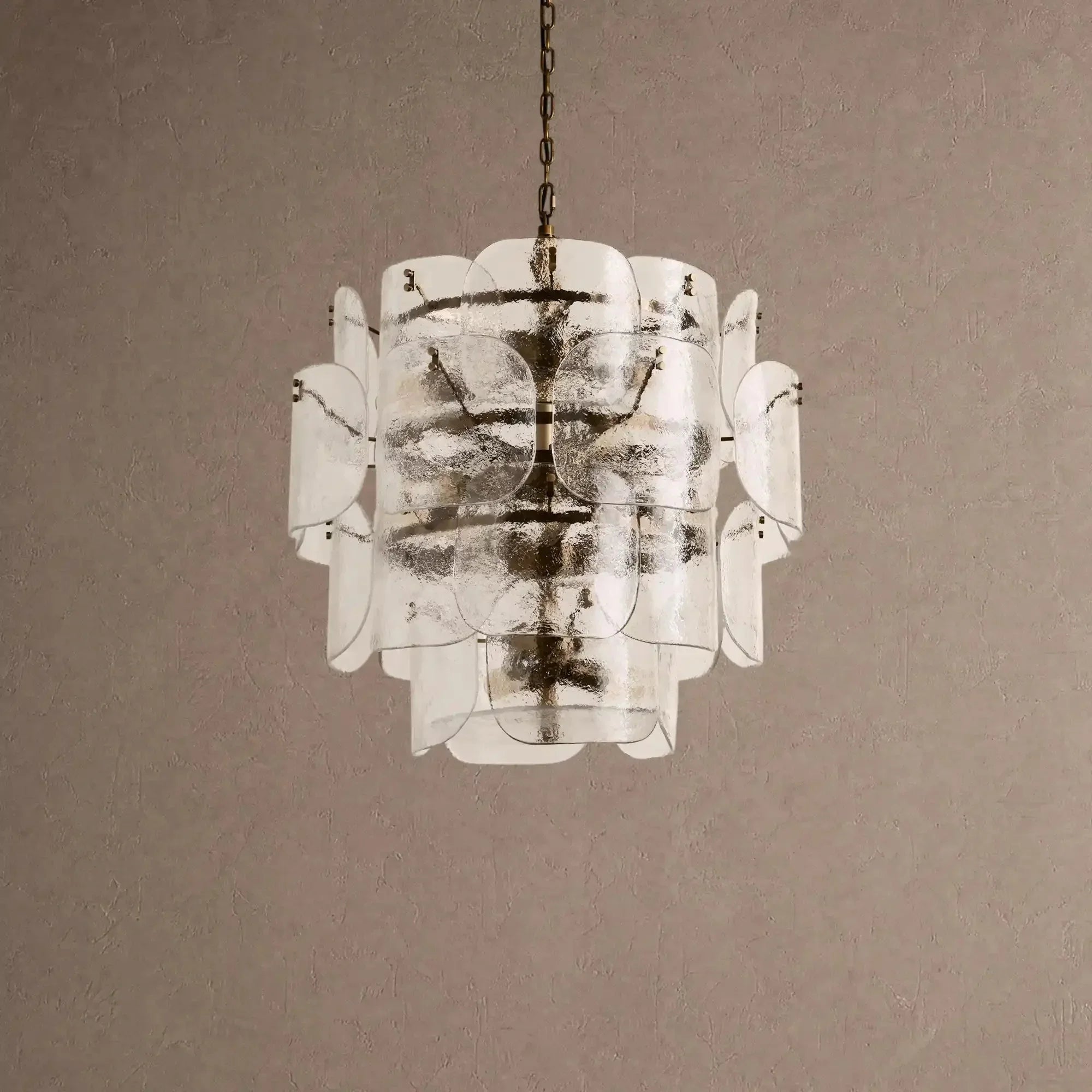 Blaire Round Chandelier - BrownBriglighting