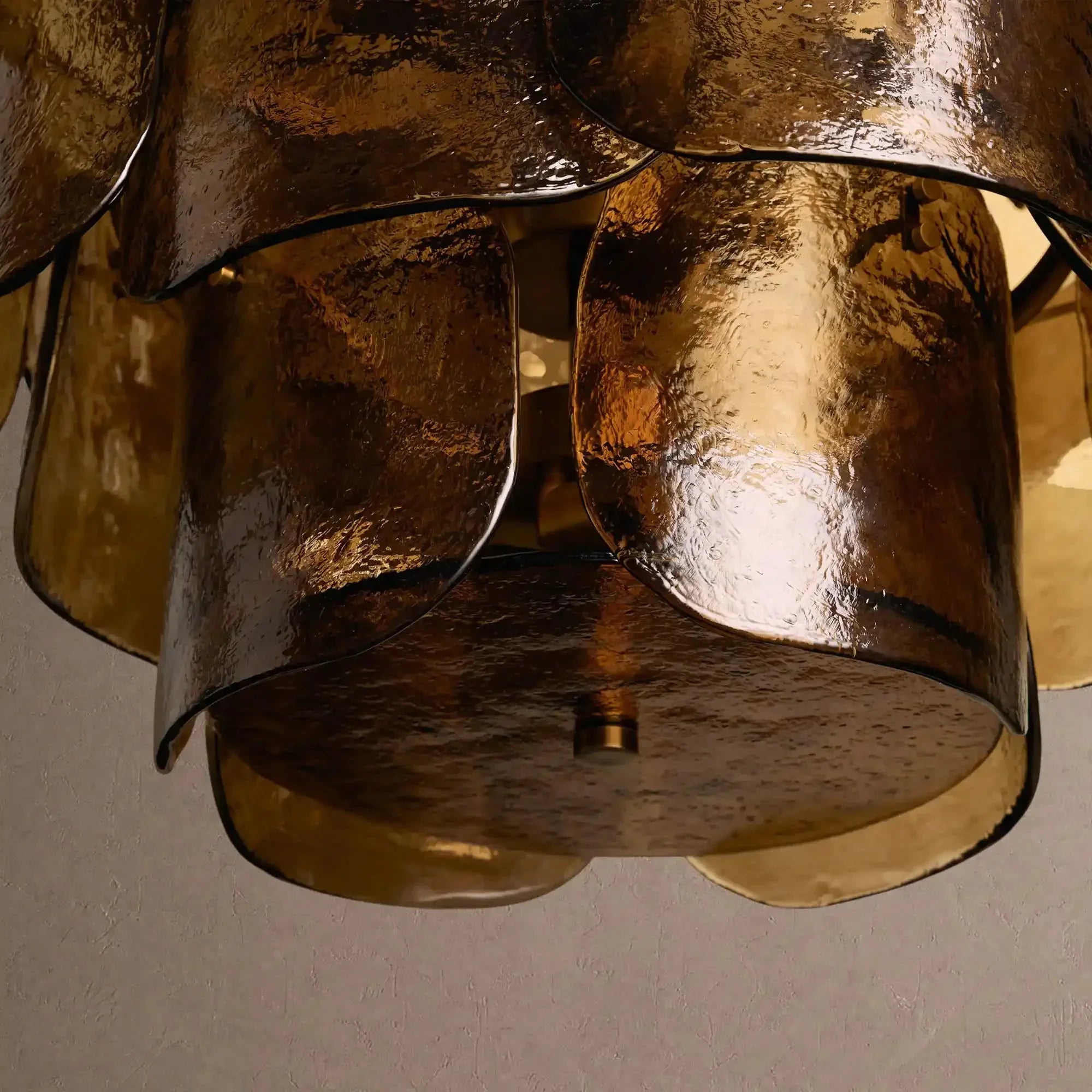 Blaire Round Chandelier - BrownBriglighting