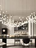 Bloom Chandelier - 26 Lights | Ellipse styleEmitting White LightingBriglighting