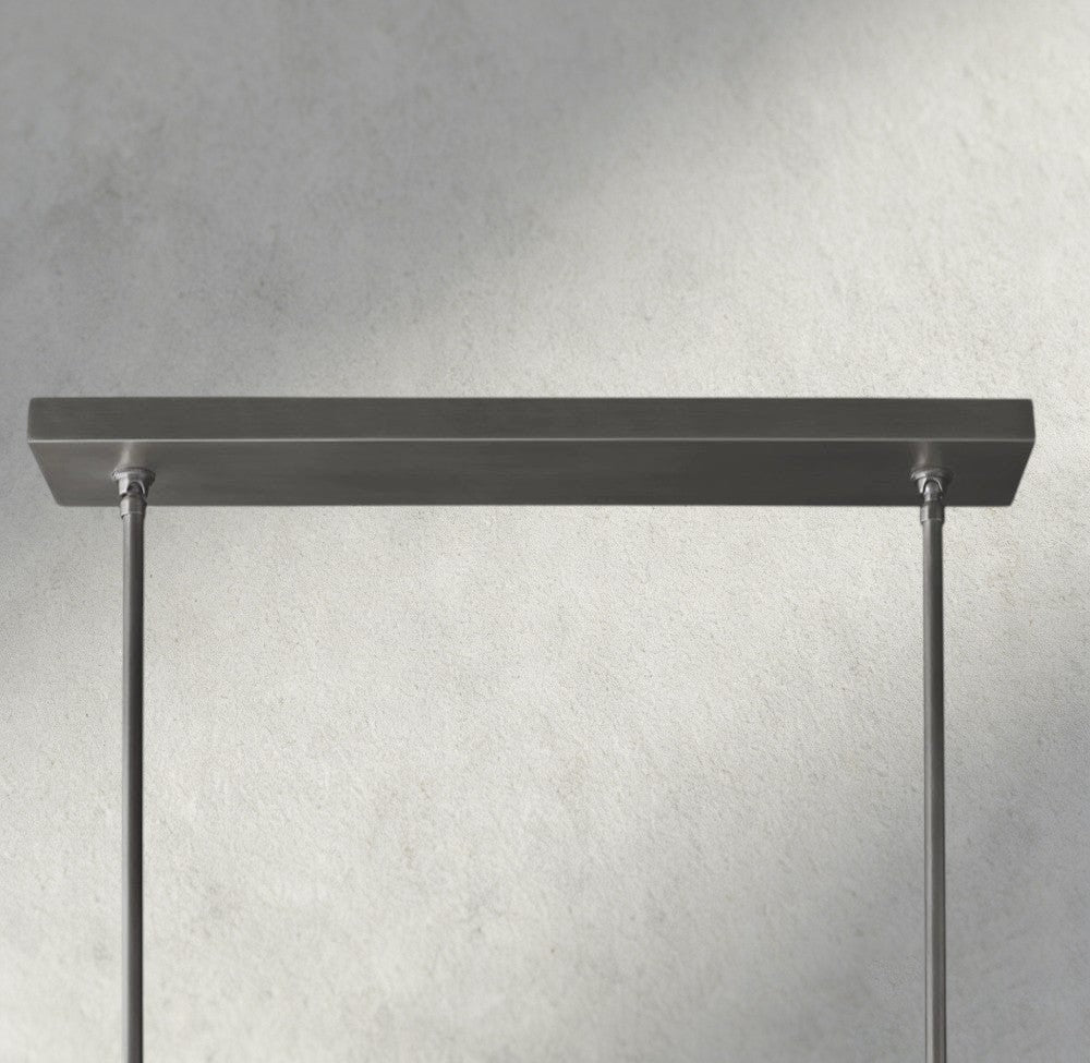 Boule De Cristal Double Linear Chandelier 60"-Briglighting
