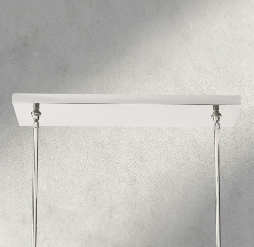 Boule De Cristal Double Linear Chandelier 60"-Briglighting