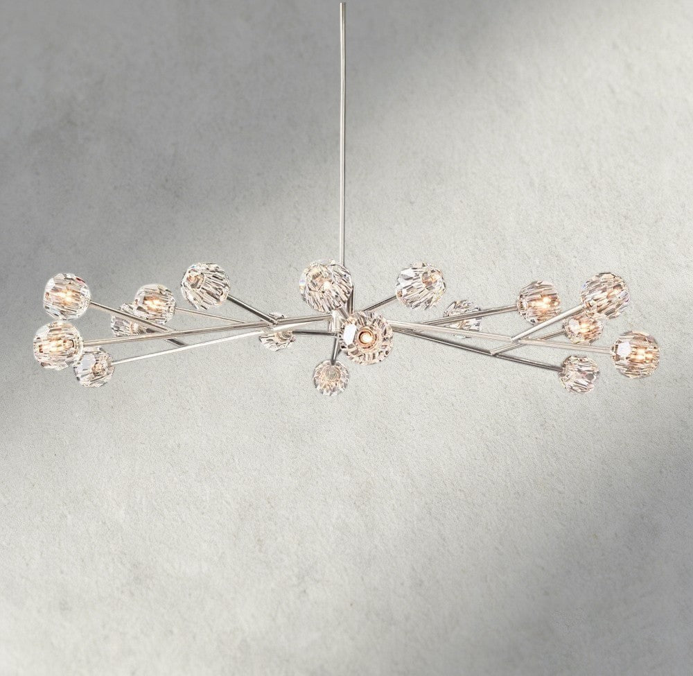 Boule De Cristal Round Chandelier 24", 36", 48", 60", 72"-Briglighting