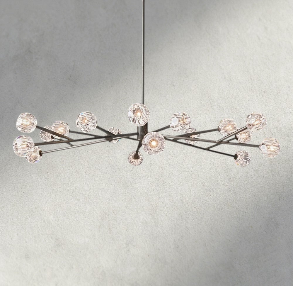 Boule De Cristal Round Chandelier 24", 36", 48", 60", 72"-Briglighting