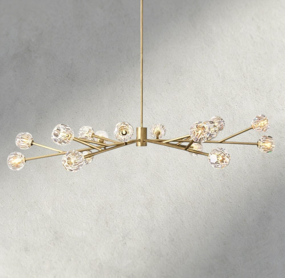 Boule De Cristal Round Chandelier 24", 36", 48", 60", 72"-Briglighting