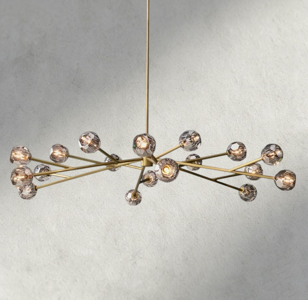 Boule De Cristal Round Chandelier 24", 36", 48", 60", 72"-Briglighting