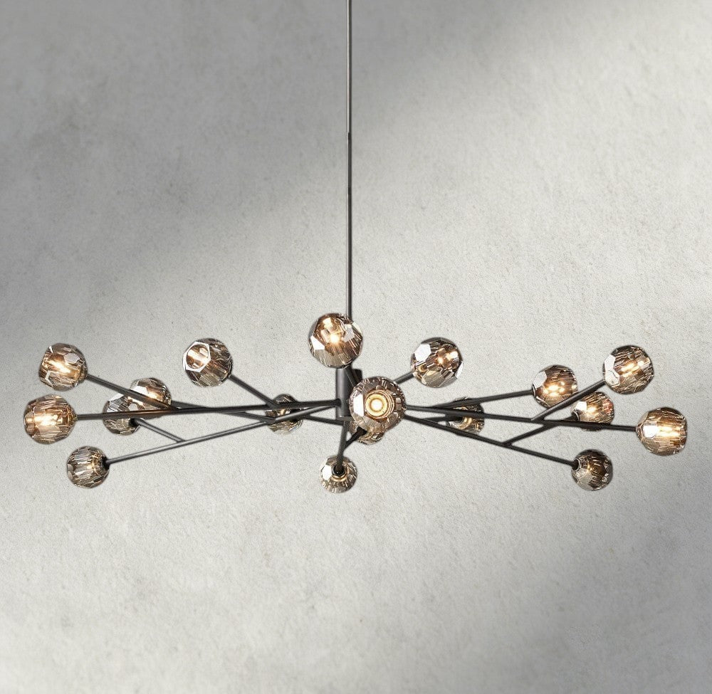 Boule De Cristal Round Chandelier 24", 36", 48", 60", 72"-Briglighting