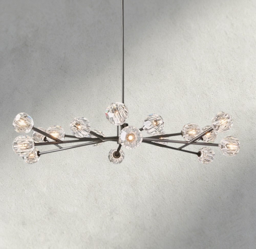 Boule De Cristal Round Chandelier 24", 36", 48", 60", 72"-Briglighting