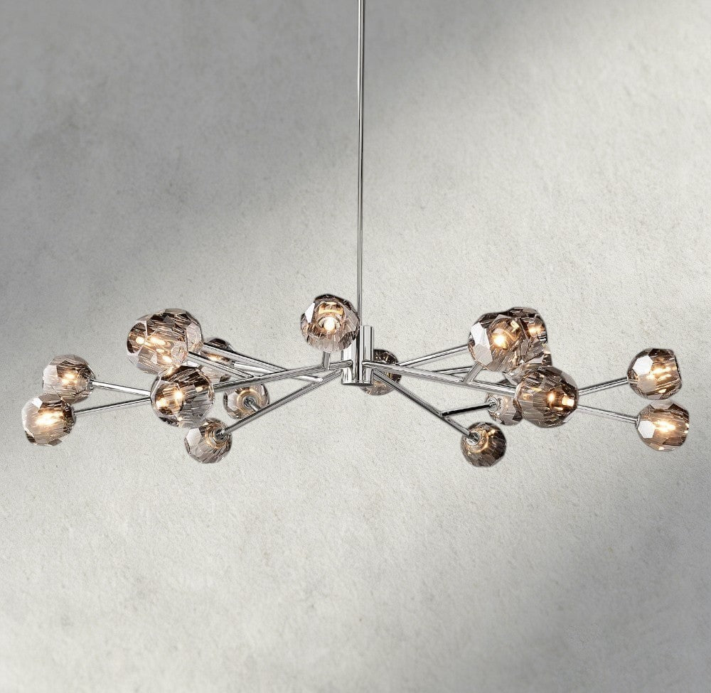 Boule De Cristal Round Chandelier 24", 36", 48", 60", 72"-Briglighting