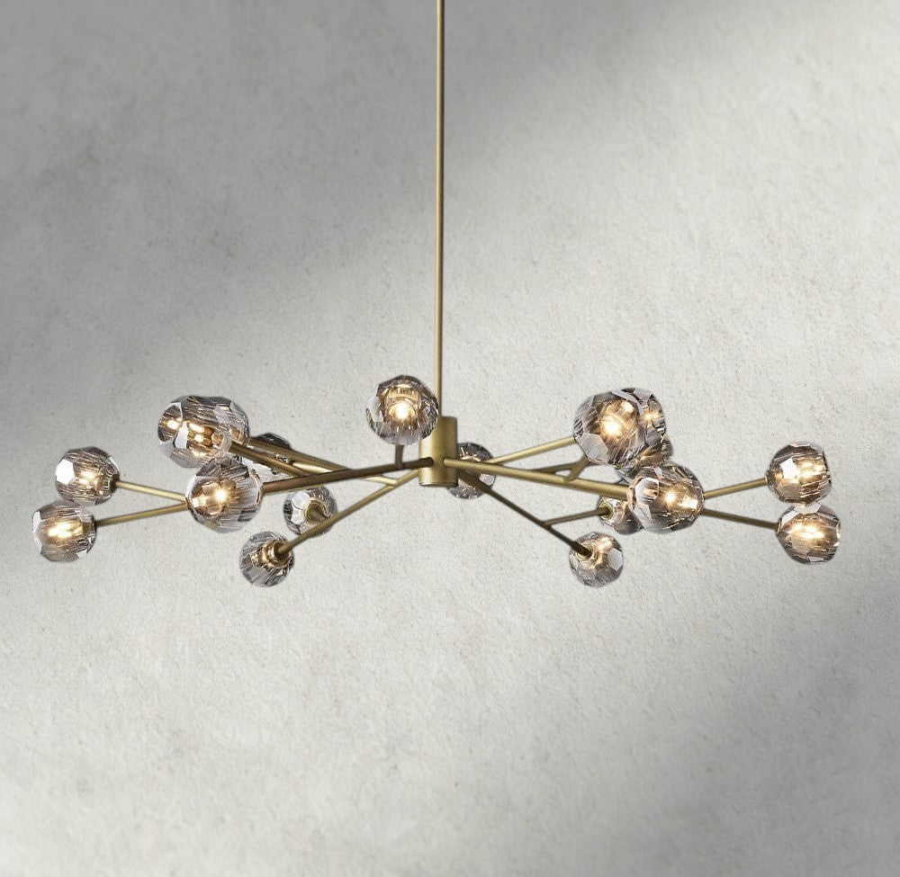 Boule De Cristal Round Chandelier 24", 36", 48", 60", 72"-Briglighting