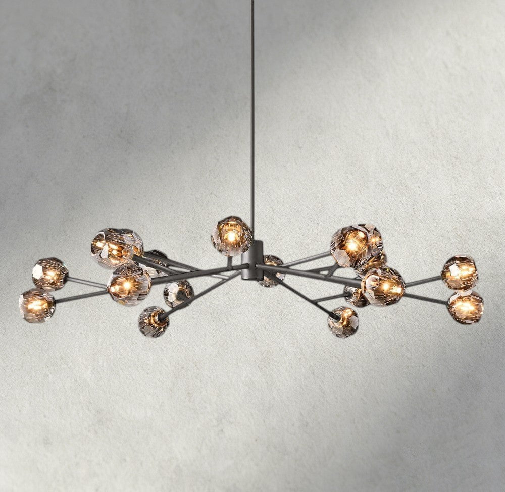 Boule De Cristal Round Chandelier 24", 36", 48", 60", 72"-Briglighting