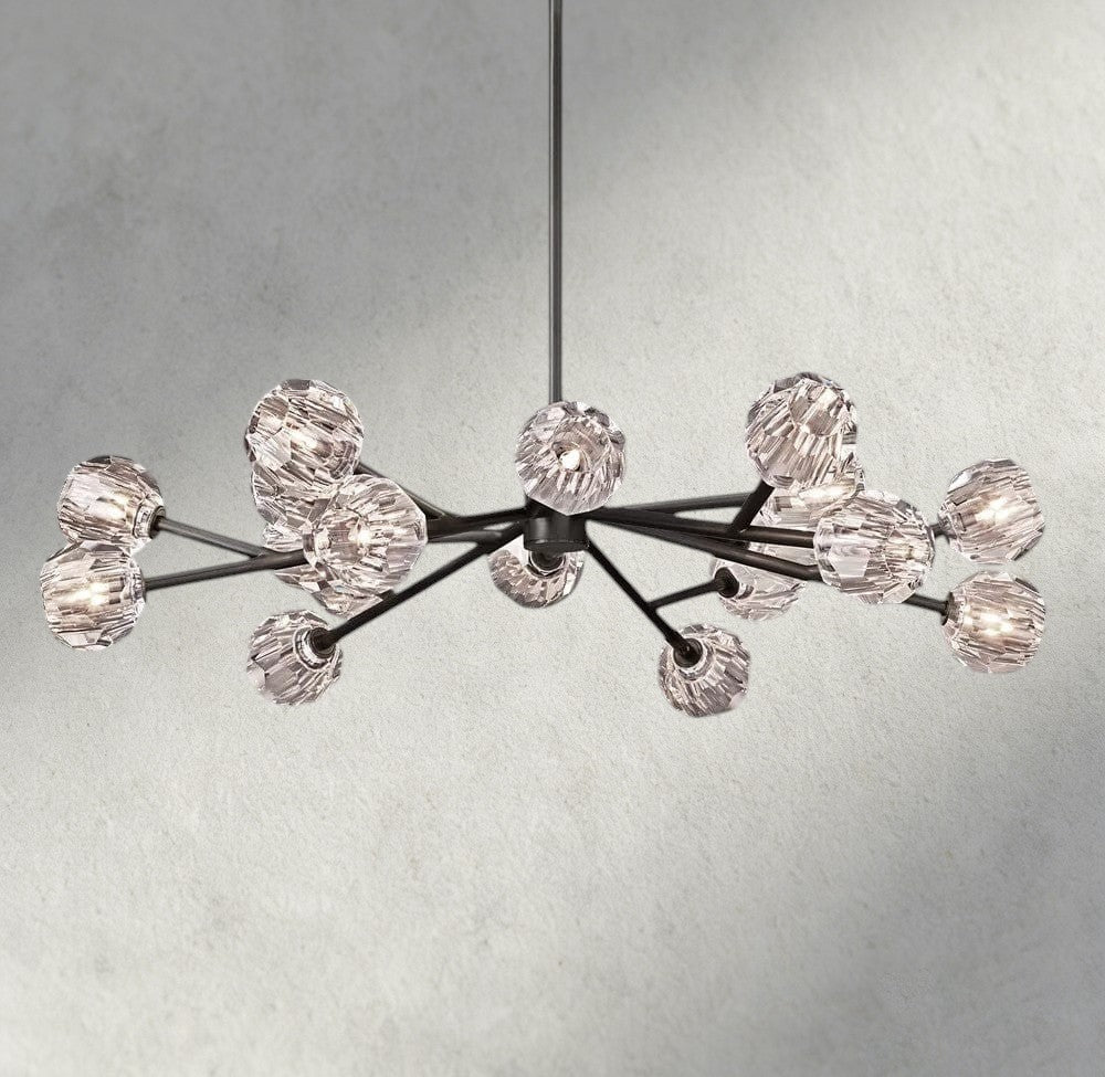 Boule De Cristal Round Chandelier 24", 36", 48", 60", 72"-Briglighting