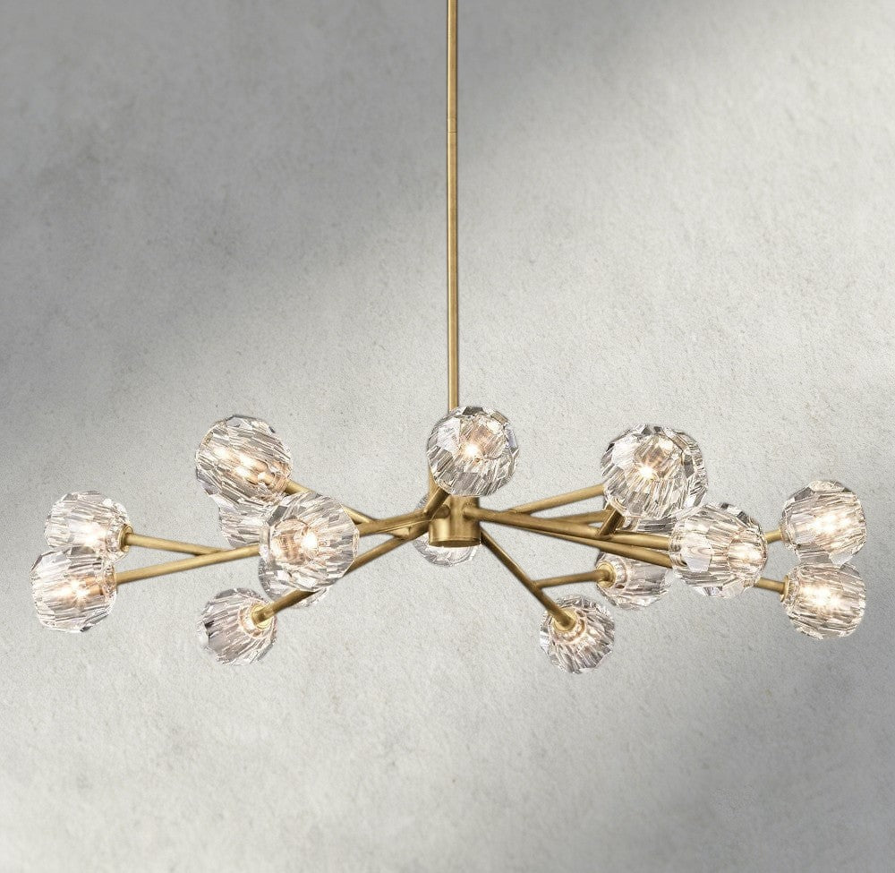 Boule De Cristal Round Chandelier 24", 36", 48", 60", 72"-Briglighting