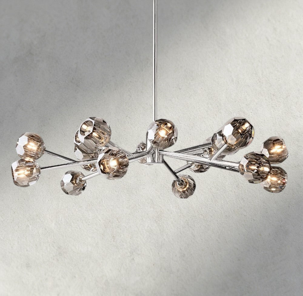 Boule De Cristal Round Chandelier 24", 36", 48", 60", 72"-Briglighting