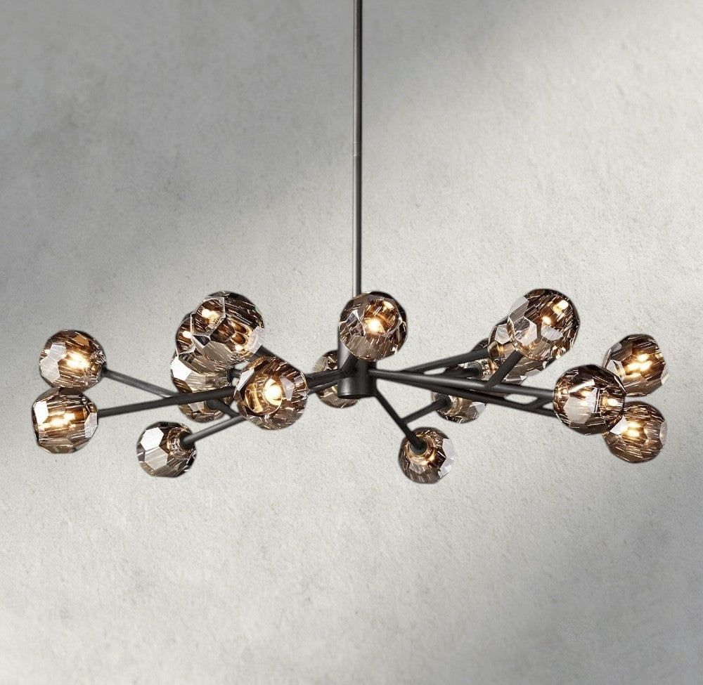Boule De Cristal Round Chandelier 24", 36", 48", 60", 72"-Briglighting