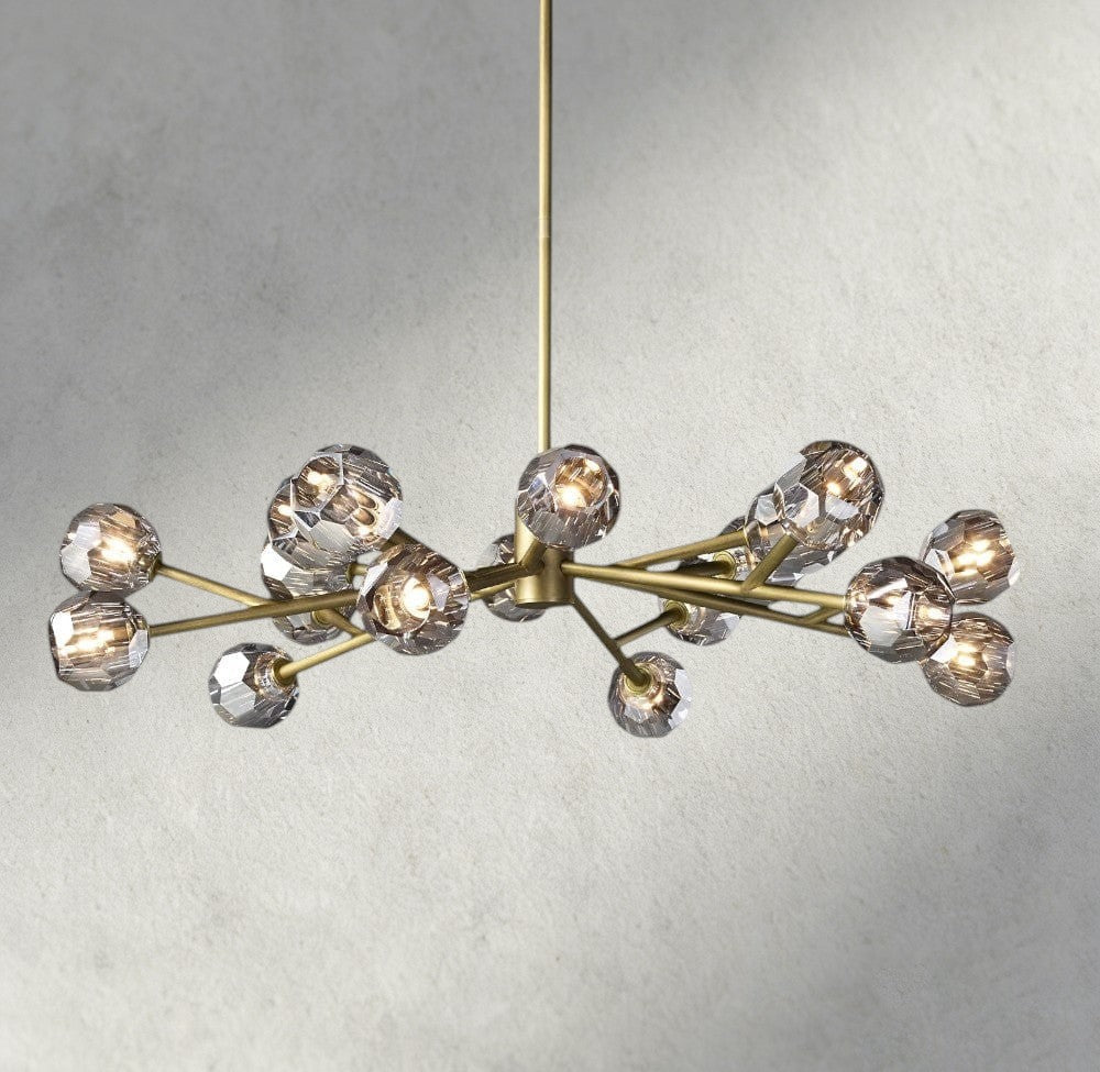 Boule De Cristal Round Chandelier 24", 36", 48", 60", 72"-Briglighting