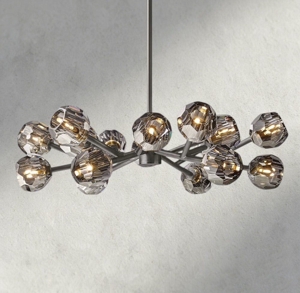 Boule De Cristal Round Chandelier 24", 36", 48", 60", 72"-Briglighting