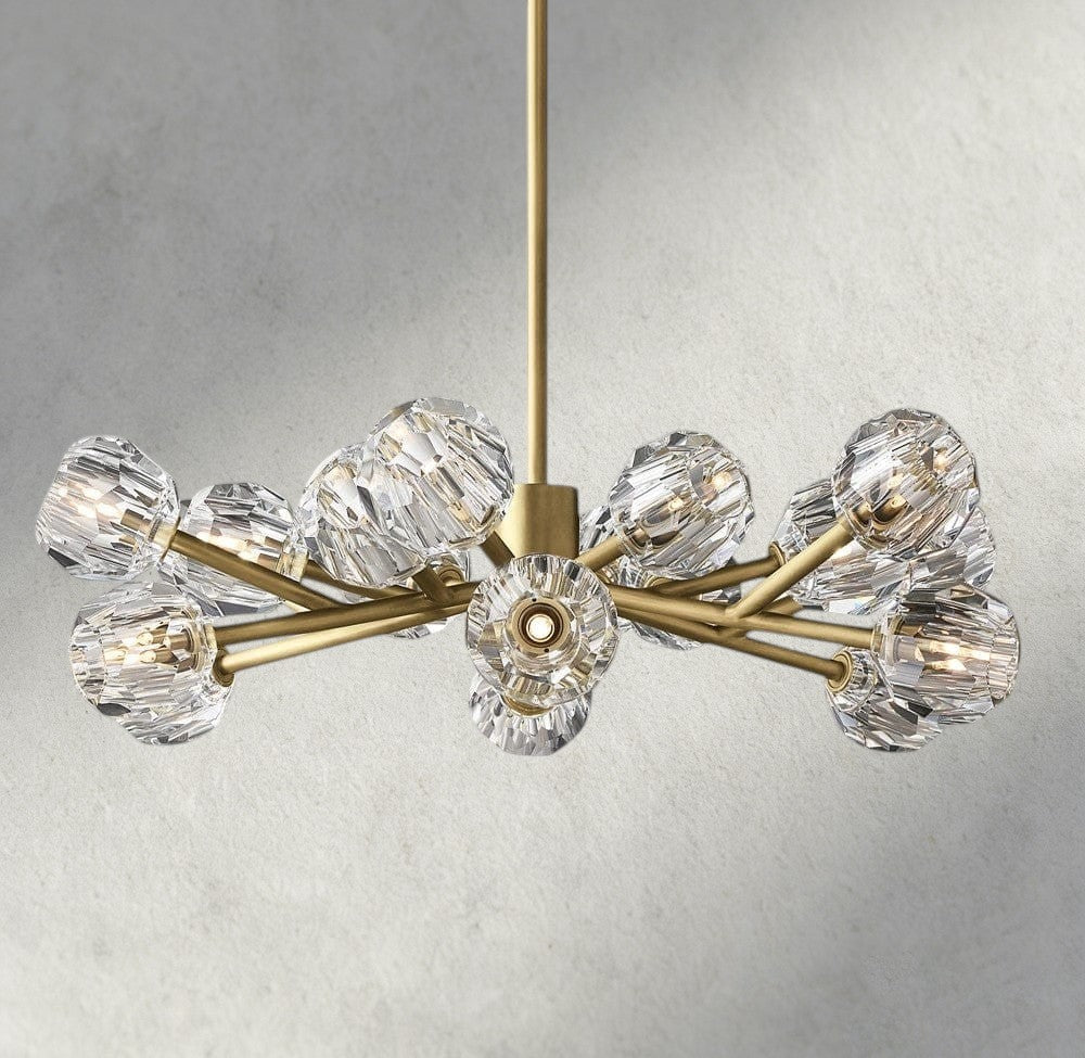 Boule De Cristal Round Chandelier 24", 36", 48", 60", 72"-Briglighting