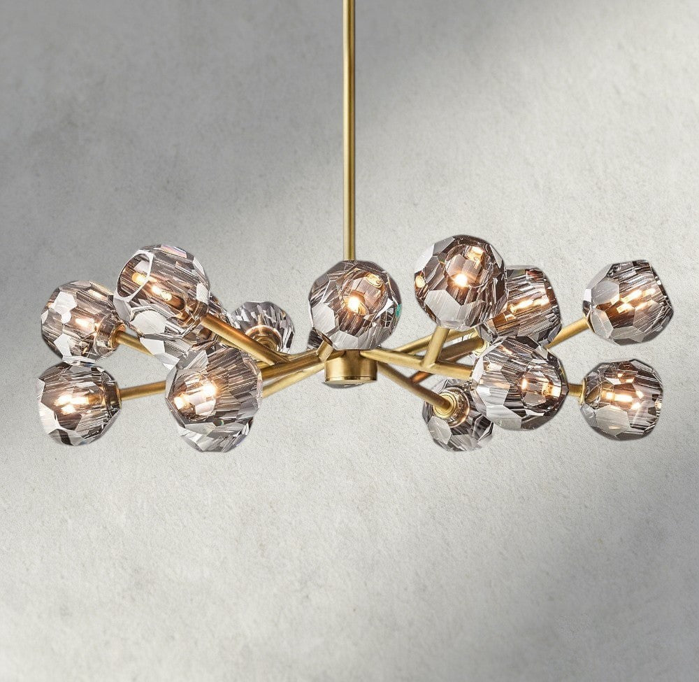 Boule De Cristal Round Chandelier 24", 36", 48", 60", 72"-Briglighting