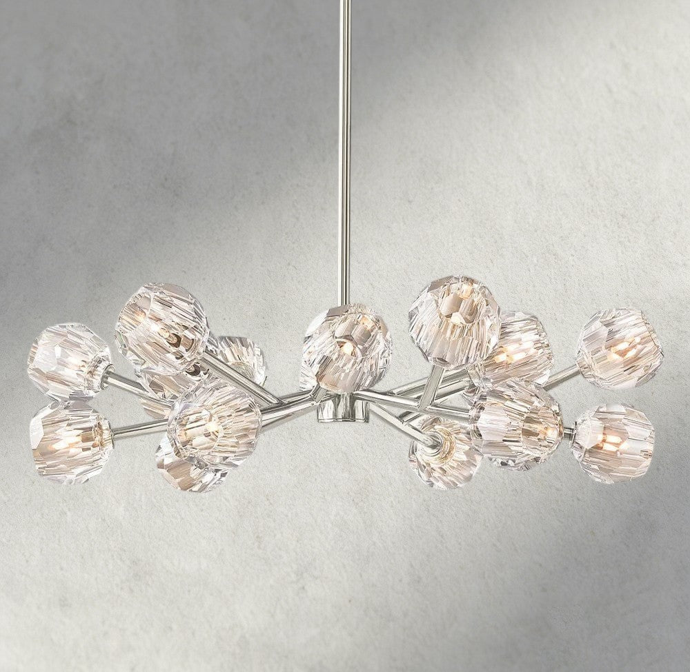 Boule De Cristal Round Chandelier 24", 36", 48", 60", 72"-Briglighting
