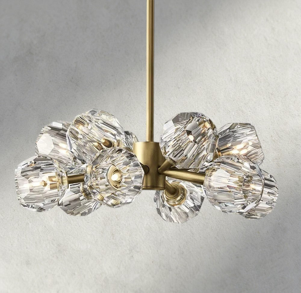 Boule De Cristal Round Chandelier 24", 36", 48", 60", 72"-Briglighting