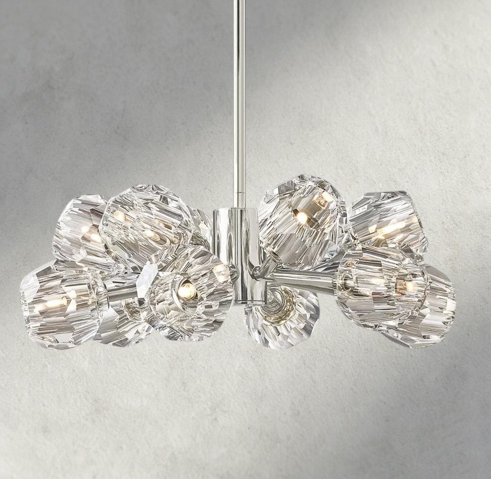 Boule De Cristal Round Chandelier 24", 36", 48", 60", 72"-Briglighting