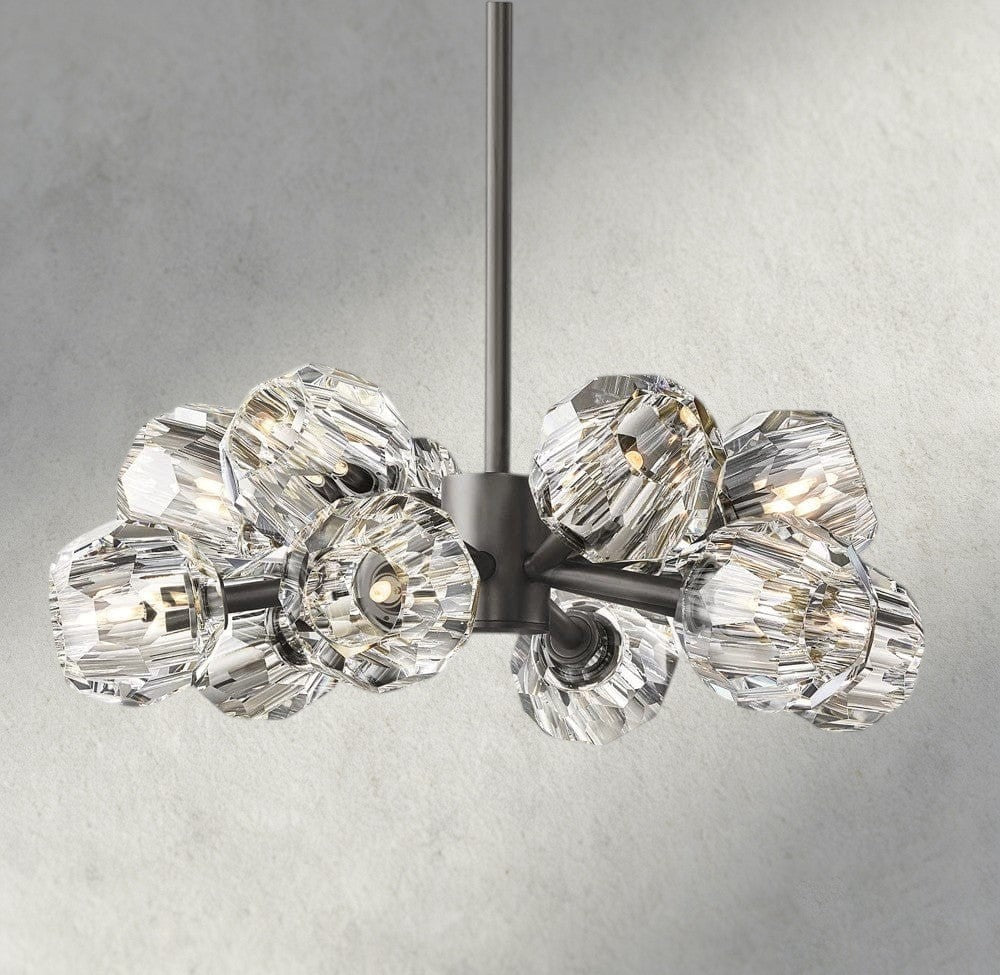Boule De Cristal Round Chandelier 24", 36", 48", 60", 72"-Briglighting