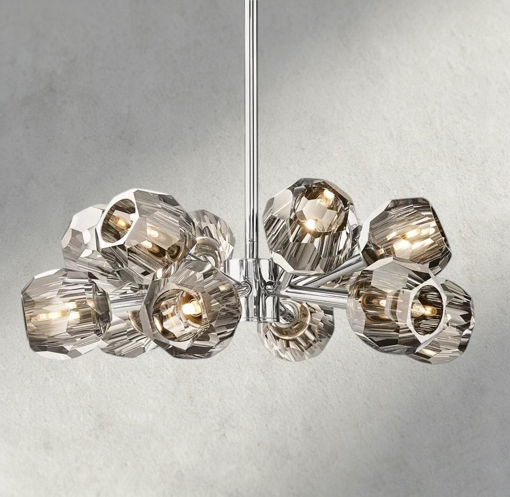 Boule De Cristal Round Chandelier 24", 36", 48", 60", 72"-Briglighting