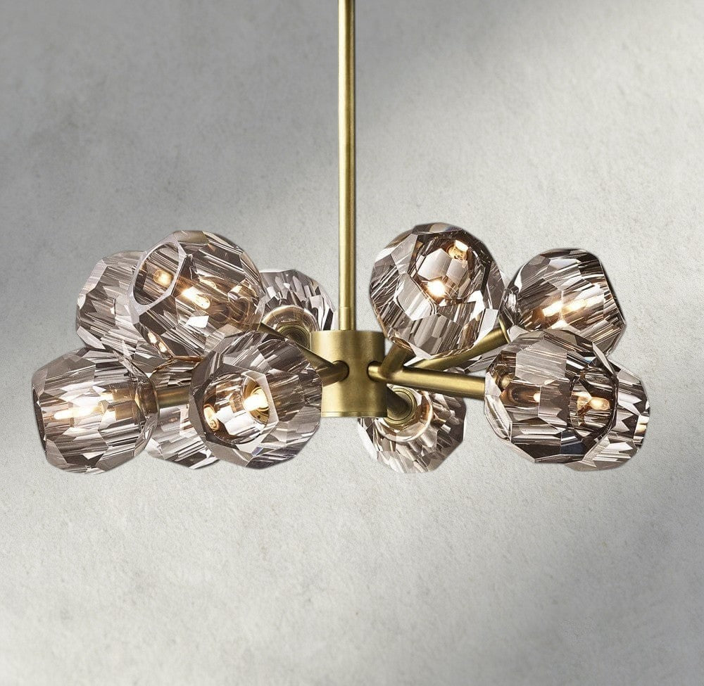 Boule De Cristal Round Chandelier 24", 36", 48", 60", 72"-Briglighting